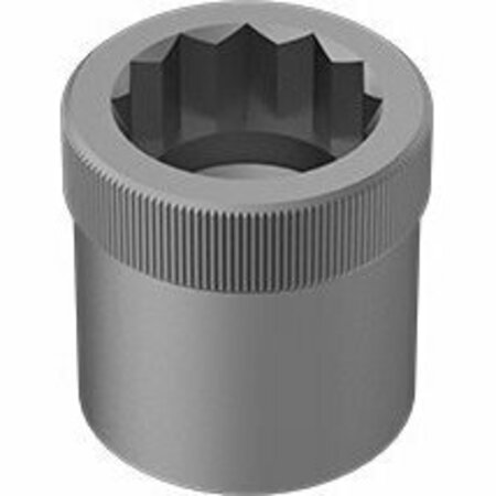 BSC PREFERRED Alloy Steel Socket Nut M6 x 1 mm Thread 92066A116